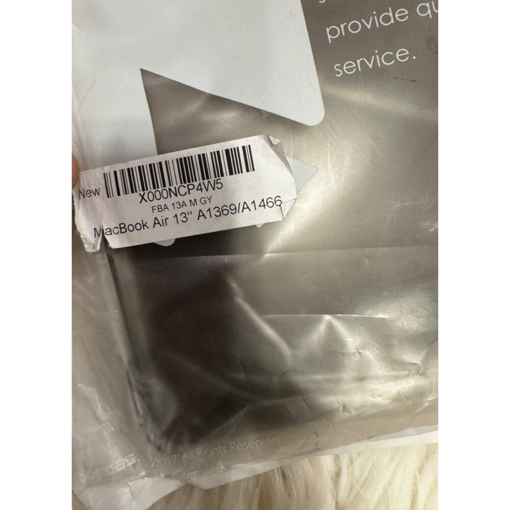 Case for MacBook Air 13 inch A1466 A1369 Hard Shell Tinted Gray